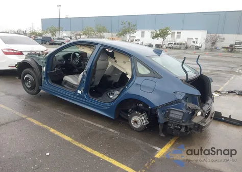 2025 Honda Civic Hybrid Sport/Sport Touring из США, поврежденный, VIN 2HGFE4F89SH311393